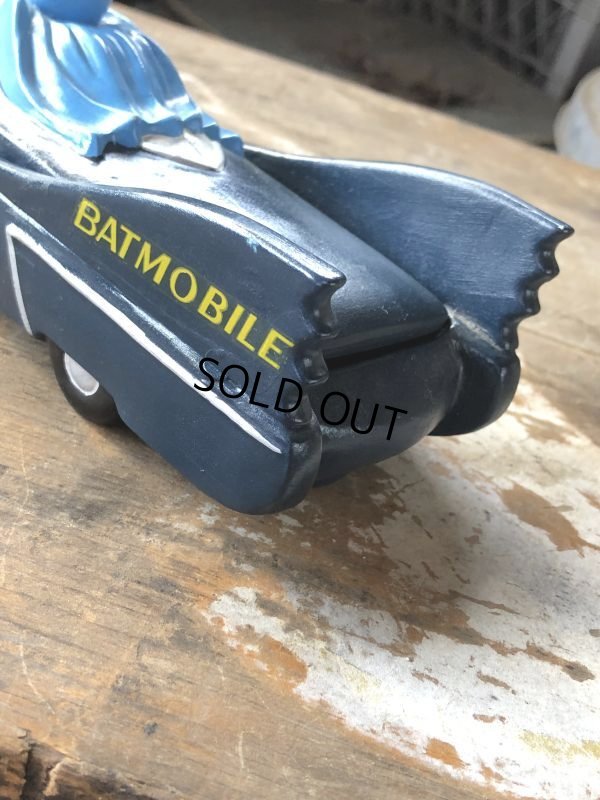 画像17: 60s Vintage BATMAN Batmobile Ceramic Lidded Candy Dish National Periodical by Lego Japan (M148) 