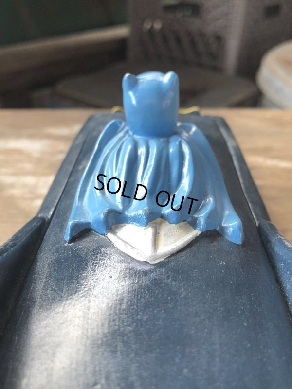 画像9: 60s Vintage BATMAN Batmobile Ceramic Lidded Candy Dish National Periodical by Lego Japan (M148) 
