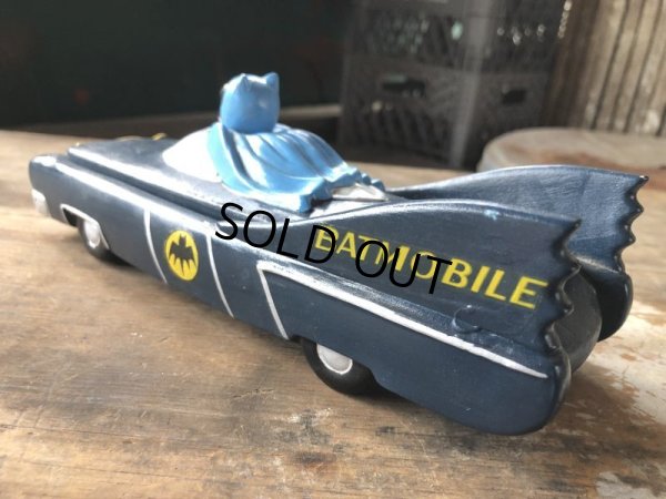 画像25: 60s Vintage BATMAN Batmobile Ceramic Lidded Candy Dish National Periodical by Lego Japan (M148) 