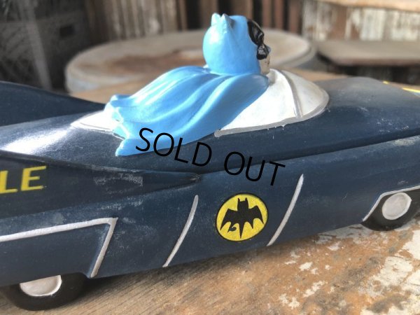 画像20: 60s Vintage BATMAN Batmobile Ceramic Lidded Candy Dish National Periodical by Lego Japan (M148) 