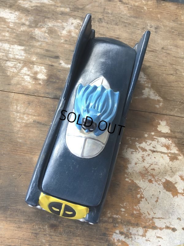 画像11: 60s Vintage BATMAN Batmobile Ceramic Lidded Candy Dish National Periodical by Lego Japan (M148) 