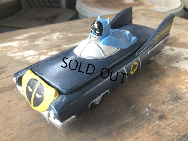 画像24: 60s Vintage BATMAN Batmobile Ceramic Lidded Candy Dish National Periodical by Lego Japan (M148) 