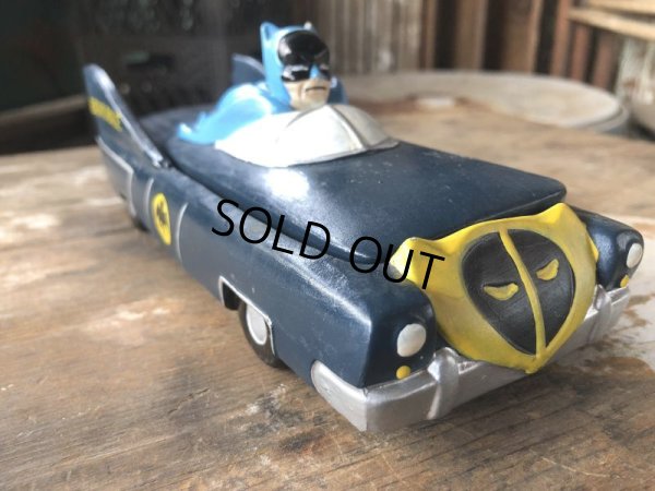 画像22: 60s Vintage BATMAN Batmobile Ceramic Lidded Candy Dish National Periodical by Lego Japan (M148) 