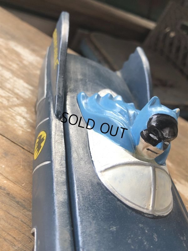 画像8: 60s Vintage BATMAN Batmobile Ceramic Lidded Candy Dish National Periodical by Lego Japan (M148) 