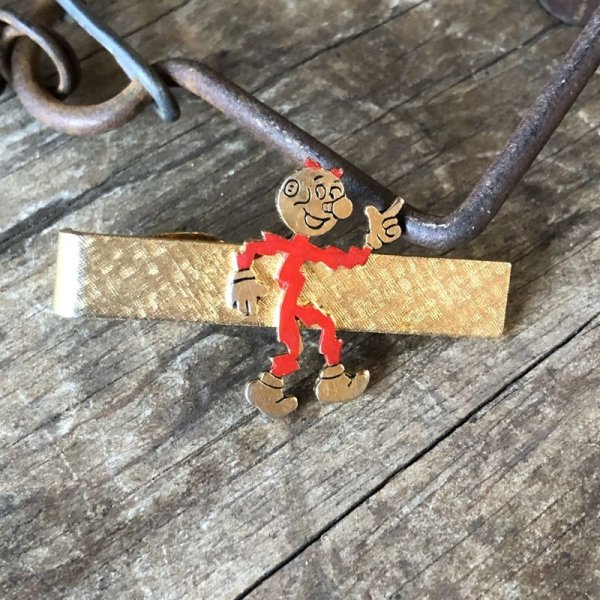 画像1: 50s〜 Vintage REDDY KILOWATT Tie Clip (M171)