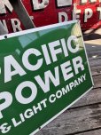 画像6: Vintage Reddy Kilowatt Pacific Power and Light Company Porcelain Sign (M177) 