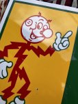 画像13: Vintage Reddy Kilowatt Pacific Power and Light Company Porcelain Sign (M177) 