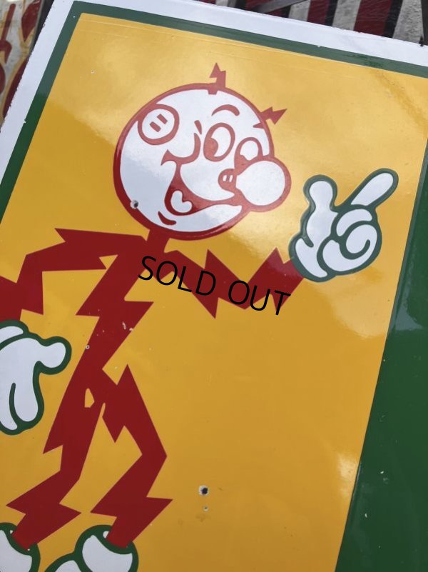 画像13: Vintage Reddy Kilowatt Pacific Power and Light Company Porcelain Sign (M177) 