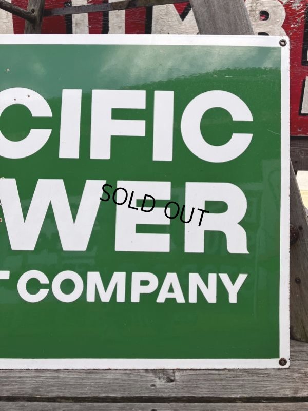 画像5: Vintage Reddy Kilowatt Pacific Power and Light Company Porcelain Sign (M177) 