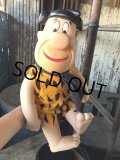 80s Vintage Mighty Star CANADA Fred Flintstone 15” Doll (M178) 