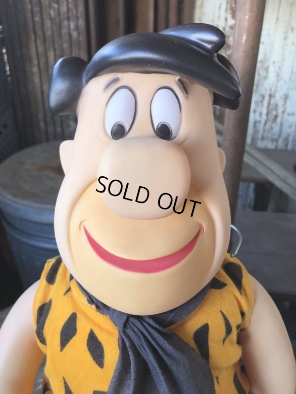 画像8: 80s Vintage Mighty Star CANADA Fred Flintstone 15” Doll (M178) 
