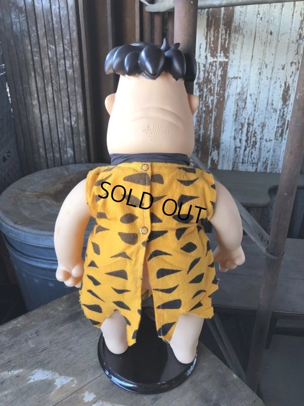 画像6: 80s Vintage Mighty Star CANADA Fred Flintstone 15” Doll (M178) 
