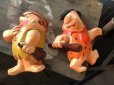 画像6: Vintage Flintstone Fred & Barney Wall Hanging Decor (M179) 