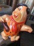 画像3: Vintage Flintstone Fred & Barney Wall Hanging Decor (M179) 