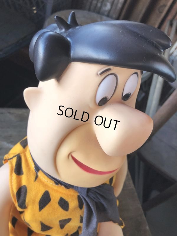 画像9: 80s Vintage Mighty Star CANADA Fred Flintstone 15” Doll (M178) 