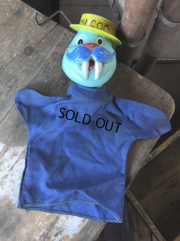 画像13: 60s Vintage Hand Puppet Sealtest Dairy Advertising MR. COOL (M185)