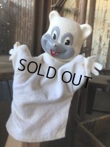 50s Vintage Advertising Hand Puppet Teddy Snow Crop Orange Juice (M186)