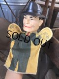 60s Vintage Ideal Hand Puppet The Dick Tracy Show Dick Tracy (M181)