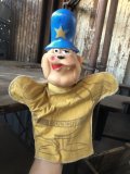 60s Vintage Ideal Hand Puppet The Dick Tracy Show Hemlock Holmes (M183)
