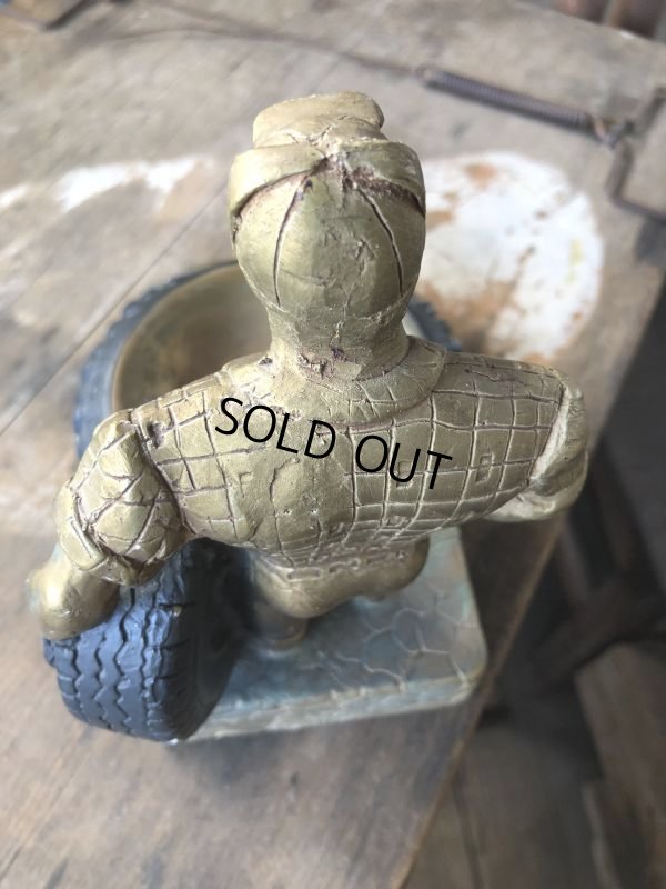 画像6: 60s Sears Roebuck MR.ALLSTATE Load Rated Truck Tires Plaster Ashtray (M190)