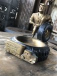 画像3: 60s Sears Roebuck MR.ALLSTATE Load Rated Truck Tires Plaster Ashtray (M190)