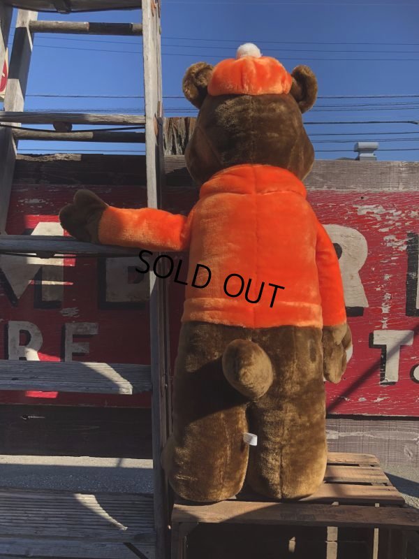 画像18: 80s Vintage A&W Root Beer Rooty Bear Jumbo Size Plush Doll 95cm (M191)