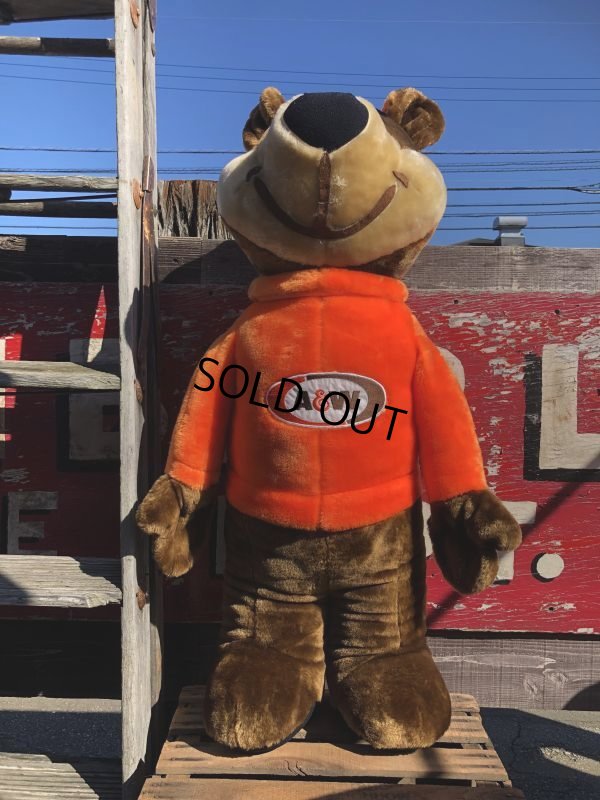 画像20: 80s Vintage A&W Root Beer Rooty Bear Jumbo Size Plush Doll 95cm (M191)