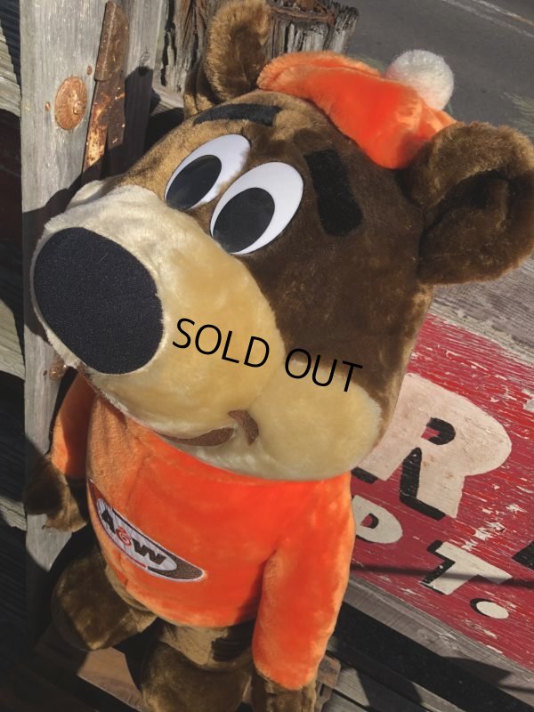 画像9: 80s Vintage A&W Root Beer Rooty Bear Jumbo Size Plush Doll 95cm (M191)