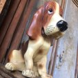 画像6: Vintage Basset Hound Plastic Statue (M196)