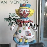 Vintage Pillow Cloth Doll Clown (M197)