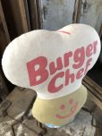 画像2: 70s Vintage Pillow Cloth Doll Burger Chef (M194) (2)