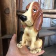 画像9: Vintage Basset Hound Plastic Statue (M196)