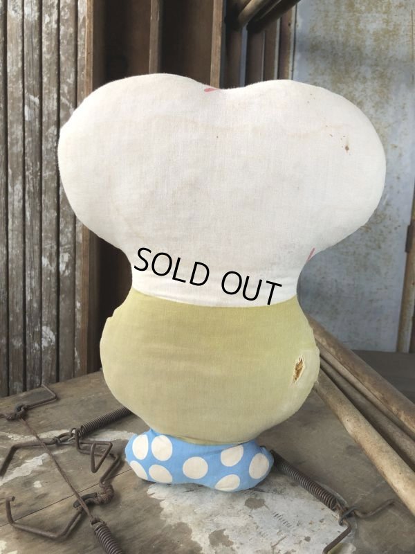 画像4: 70s Vintage Pillow Cloth Doll Burger Chef (M194)