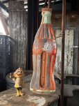 画像1: Vintage Coca Cola Advertising 29' Tall Large Size Thermometer (M200)  (1)