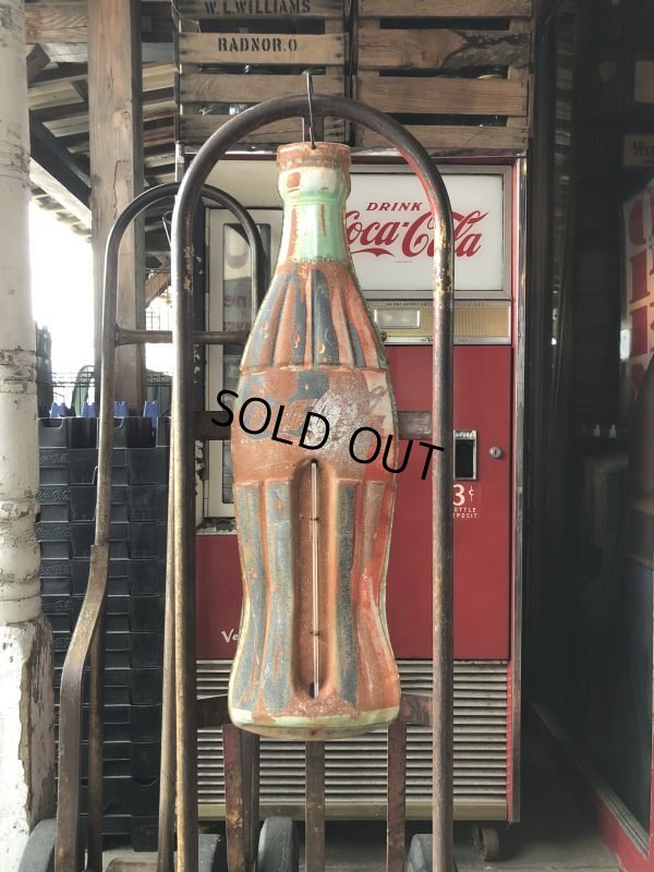 画像16: Vintage Coca Cola Advertising 29' Tall Large Size Thermometer (M200)