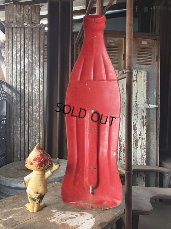 画像10: Vintage Coca Cola Advertising 29' Tall Large Size Thermometer (M200)