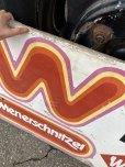 画像17: 【店舗引き取り限定】 Vintage Advertising Wienerschnitzel Hot Dogs Store Display Wooden Sign (M201) 