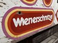 画像11: 【店舗引き取り限定】 Vintage Advertising Wienerschnitzel Hot Dogs Store Display Wooden Sign (M201) 