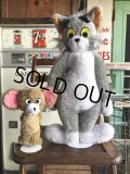 70s Vintage Chad Valley Tom And Jerry Plush Dolls (M202) 