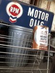 画像16: Vintage RPM Motor Oil Double Sided Mount Display Rack (M204)  (16)