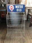 画像1: Vintage RPM Motor Oil Double Sided Mount Display Rack (M204)  (1)