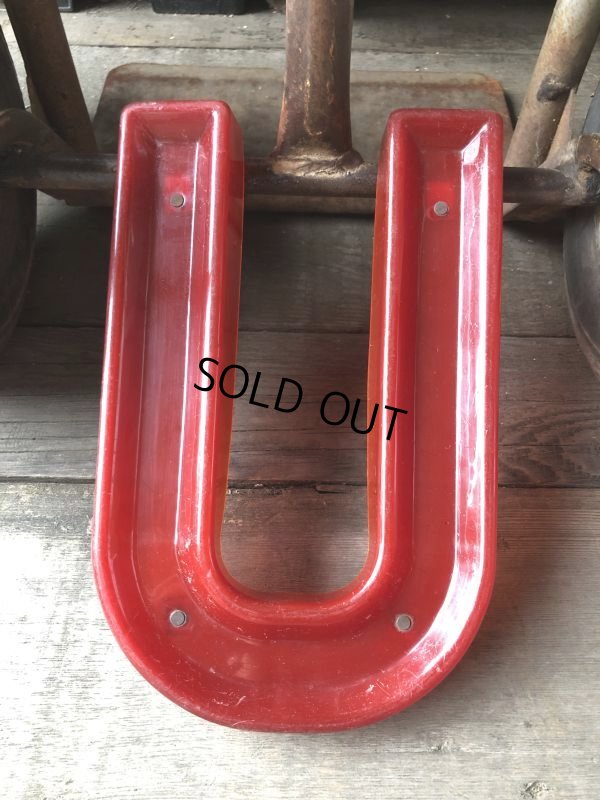 画像4: Vintage USA Original Movie Theatre Marquee Letter Signs “ U ”  (M252) 