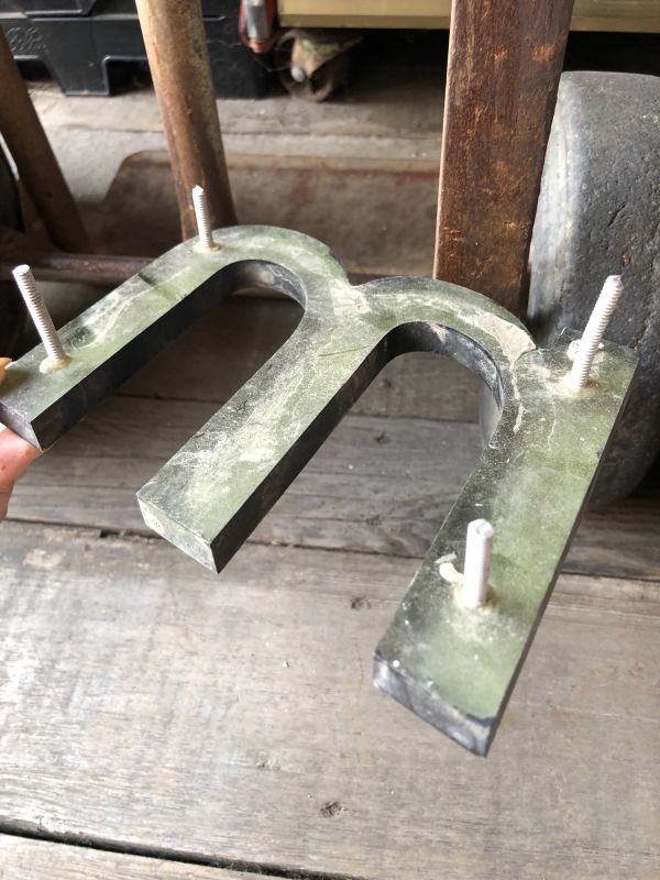 画像3: Vintage Advertising Store Display Letters Sign “ m ”  (M220) 