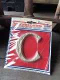 Vintage Gerber 4-Inch Decorative Letters C (M216) 