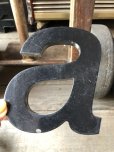 画像1: Vintage Advertising Store Display Letters Sign “ a ”  (M227)  (1)