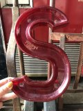 Vintage USA Original Movie Theatre Marquee Letter Signs “ S ”  (M251) 