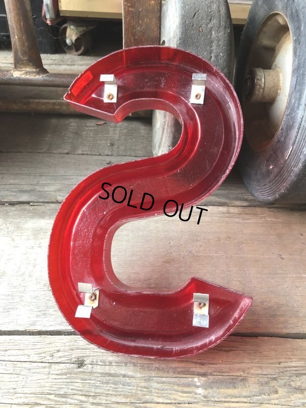 画像3: Vintage USA Original Movie Theatre Marquee Letter Signs “ S ”  (M250) 