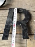 画像5: Vintage Advertising Store Display Letters Sign “ R ”  (M218) 