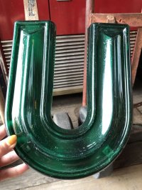 Vintage USA Original Movie Theatre Marquee Letter Signs “ U ”  (M255) 