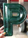 Vintage USA Original Movie Theatre Marquee Letter Signs “ P ”  (M253) 